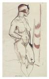 WILLIAM SOMMER Standing Nude.